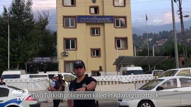 Two Turkish police killed in gun attack blamed on PKK