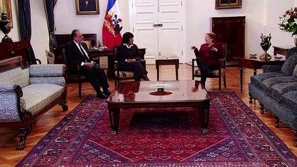Bachelet meets with victim of Pinochet dictatorship era