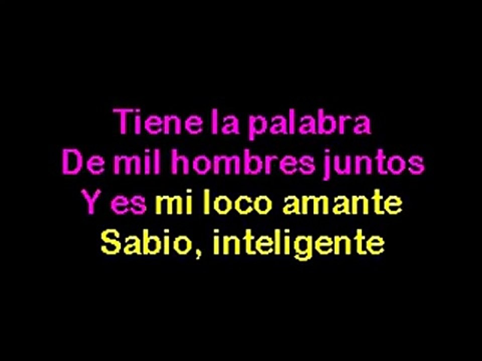 El Hombre Que Yo Amo Karaoke