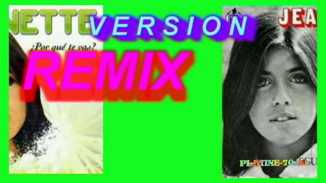 Jeanette - Porque Te Vas (REMIX)