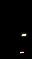 Luz verde no céu na região sul