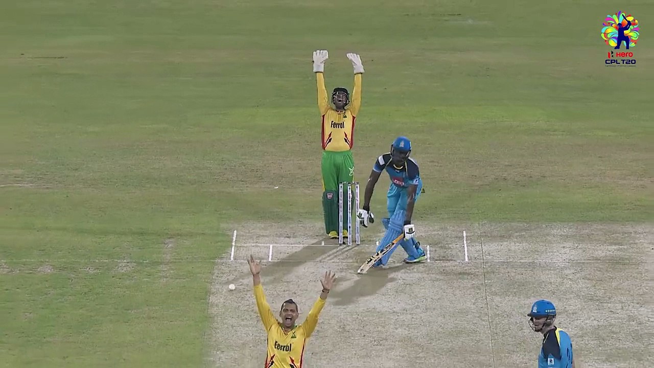 SUNIL THE SORCERER! Narine four overs, one maiden, six runs, and these three wickets