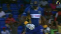 TAB HAND Maybe not even Usain Bolt could catch Tabraiz Shamsi after he's taken a wicket! The spinner was St. Kitts & Nevis Patriots' main man as they thumped the Barbados Tridents, and didn't he enjoy it