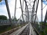 Cruce del Puente del río Sixaola en la frontera entre Costa Rica y Panamá