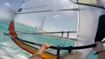 Bermuda windsurfing - Artemis Racing A Class Cat & Starboard Free Formula