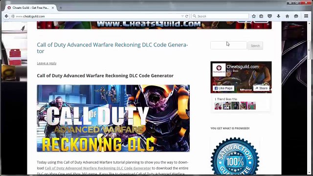 How to GetCall of Duty Advanced Warfare ReckoningDLC Codes Free Giveaway