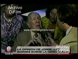 DiFilm - Jorge Luis Borges habla sobre la democracia (1983)