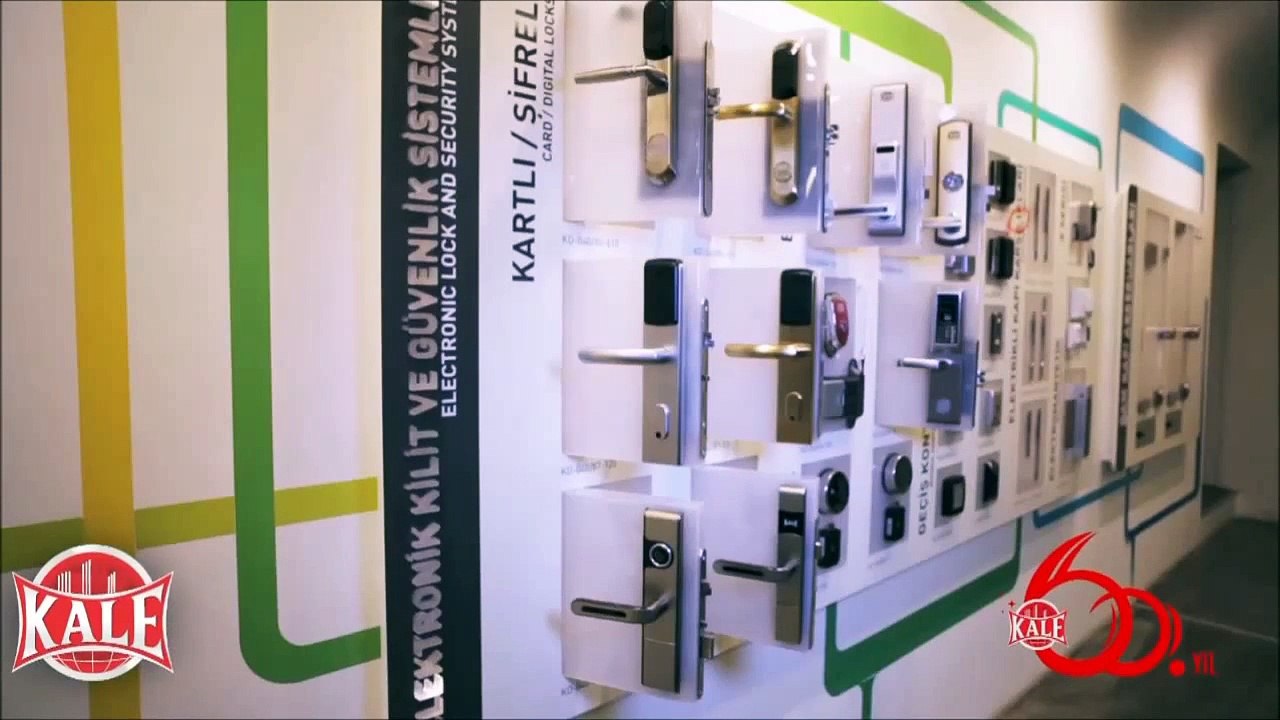 Kale otel tipi kartlı elektronik kapı kilidi montajı nasıl yapılır? (www.hirdavatfirsati.com)