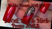 3 Nail Art Designs   Red and Black Lace Design   Long Nail Art Tutorial