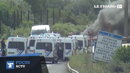 Les marins de SeaFrance bloquent l'accès au port de Calais