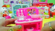 Play Doh Hello Kitty Donuts キャラクター練り切り ハローキティ Minnie Mouse Kitchen Cupcakes DisneyCarToys