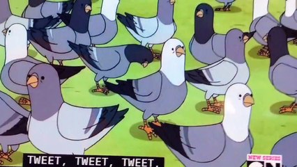 We bare bears ice bear acts like a bird