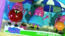 PEPPA PIG FAMILY PAPA PIG MUMMY PIG AND GEORGE PIG COLORFUL PLASTIC TOYS UNPACKING