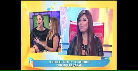 Milena Zárate asegura que Edwin Sierra está pendiente de ella