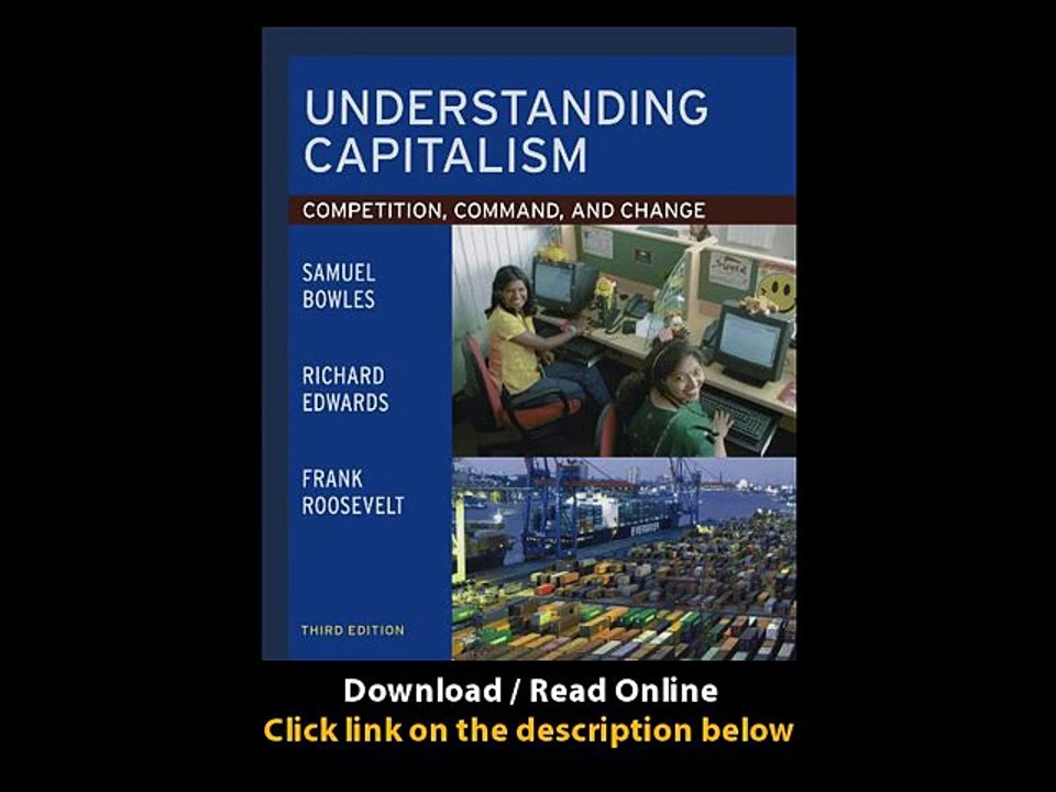 [Download PDF] Understanding Capitalism Competition Command and Change
