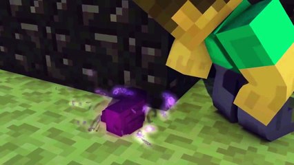 Анимация Minecraft ( Чешуйница края )