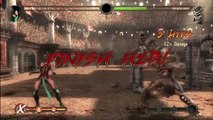 Mortal Kombat 9  Shao Kahn - all fatalities and win pose HD
