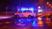 Verkeers ongeval met Connexxion stadsbus sportlaan Spijkenisse inzet Ambulance Brandweer en politie