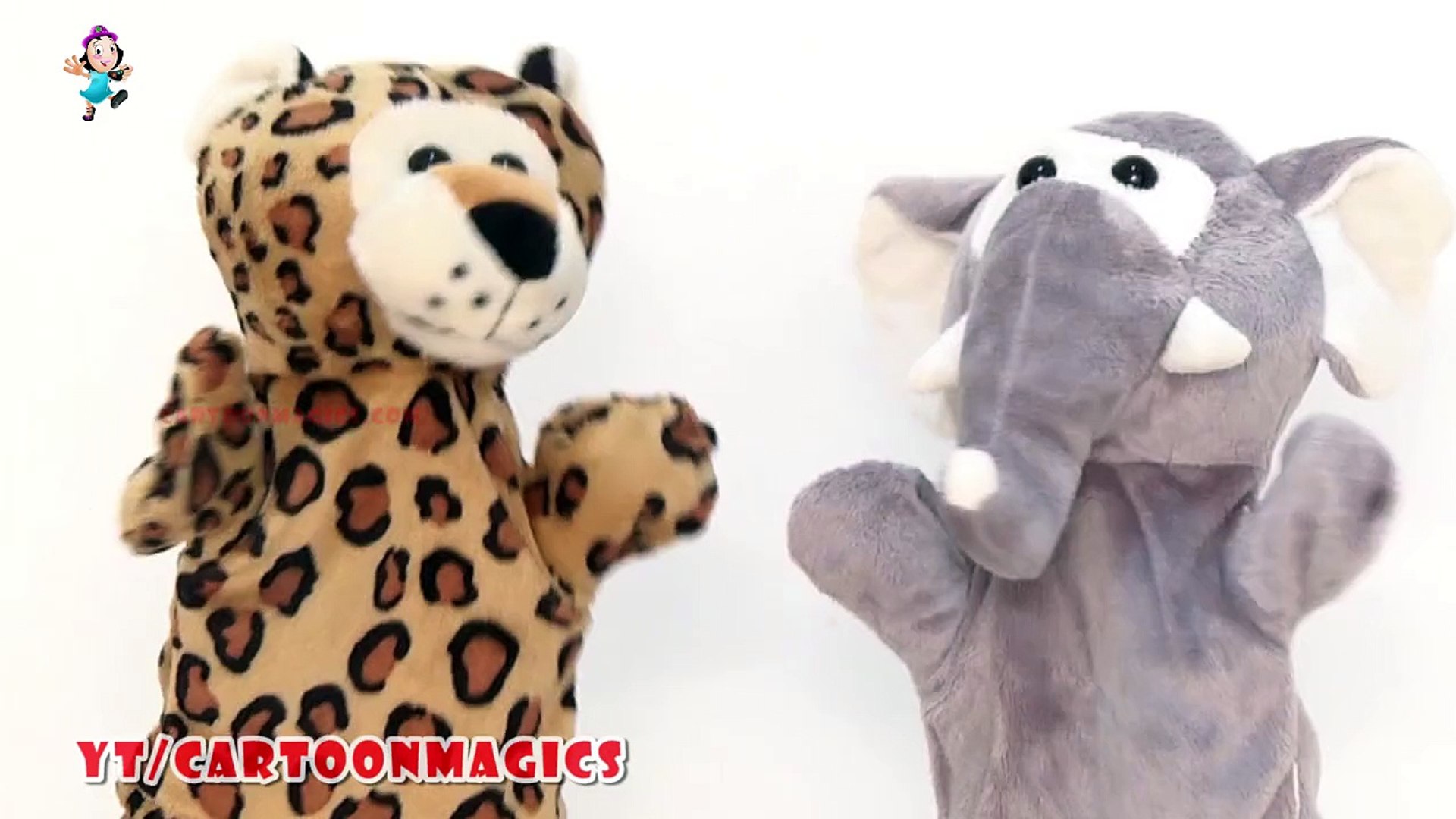 ⁣Alphabet Songs ABC Songs for Children  - Funny Tiger & Elephant puppets Songs Learning English K