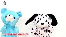 Baa Baa Black Sheep - Funny Giant Panda and Puppy Dog puppets children rhymes