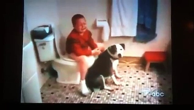 Kid mad because he can't stop pooping