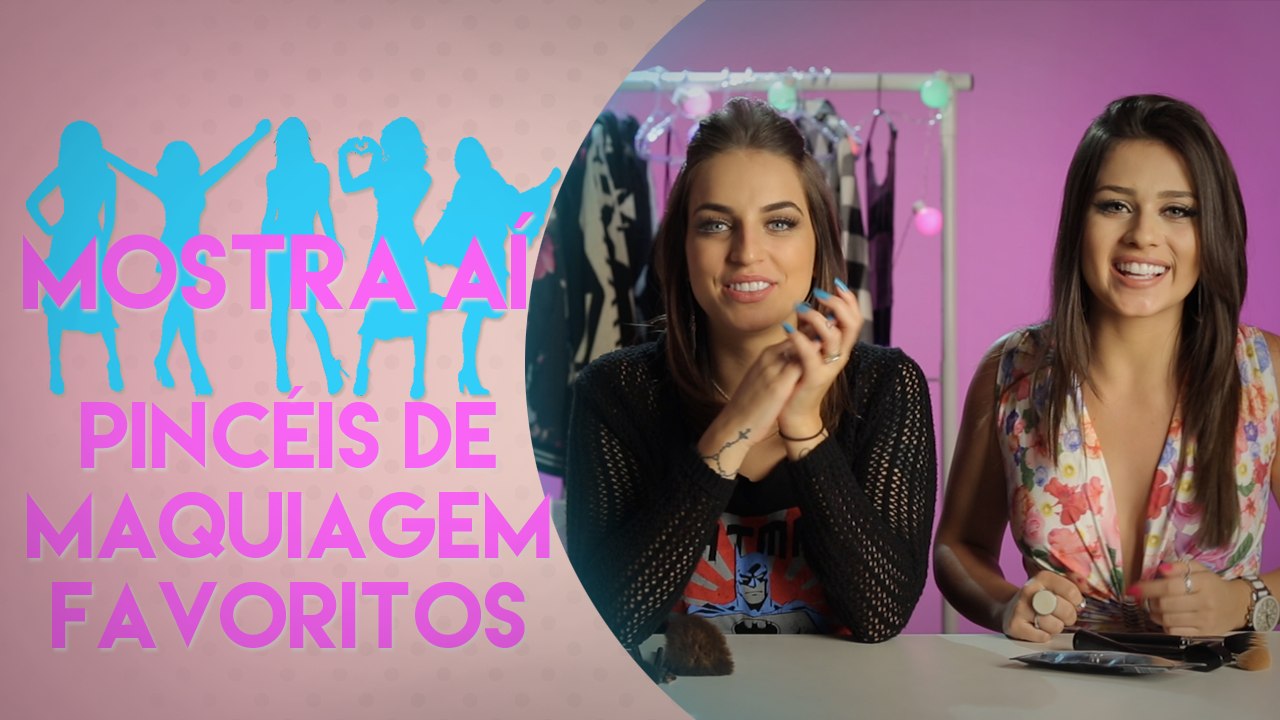 PINCÉIS DE MAQUIAGEM FAVORITOS | Mostra Aí
