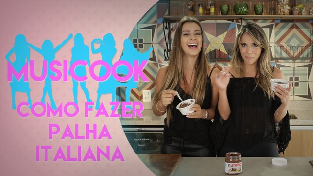 COMO FAZER PALHA ITALIANA | Musicook com Gabriella Lenzi e Raissa Machado