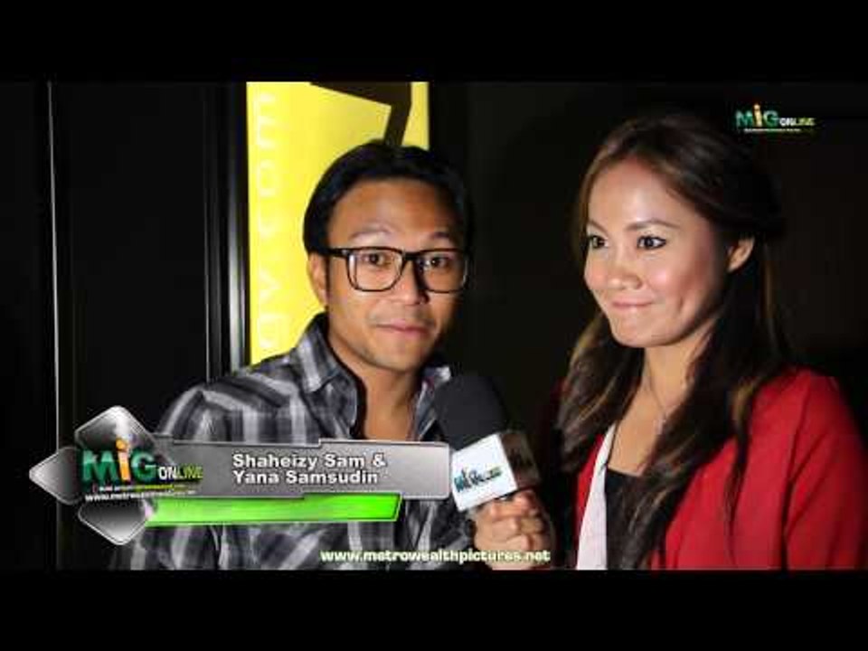 Promo Pelakon Filem Dua Kalimah Shaheizy Sam dan Yana Samsudin