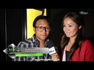 Promo Pelakon Filem Dua Kalimah Shaheizy Sam dan Yana Samsudin