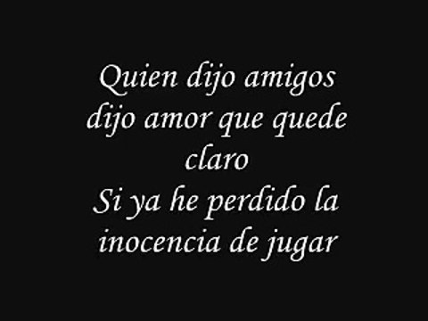 quien dijo amigos rakim y ken-y ana isabel letra