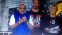India PM Narendra Modi Speech at Global Citizen Festival , Central Park, New York Sept 27, 2014