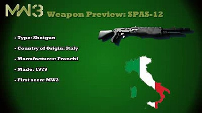 MW3 Gun Analysis - Spas-12