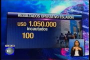 585 detenidos y 85 bandas desarticuladas resultado de los 43 eslabones