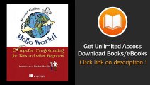 [Download PDF] Hello World Computer Programming for Kids and Other Beginners