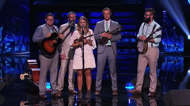 Mountain Faith Band Bluegrass Band Covers Heavy Rock Tune Americas Got Talent 2015