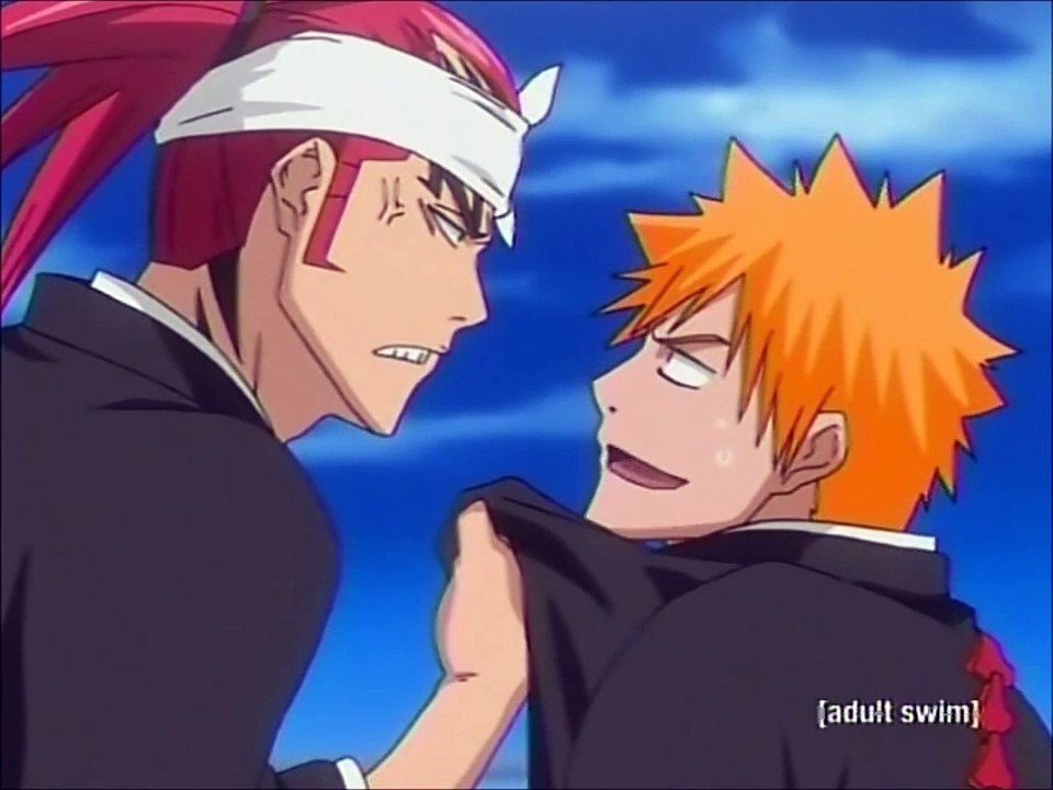 Renji Ichigo argue, Byakuya angered! (Dubbed in English)