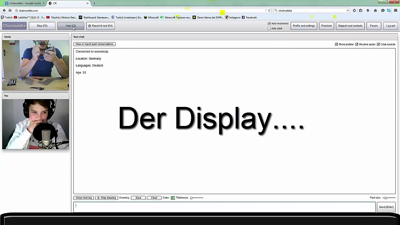Chatroulette || ICH Zeige MICH! || LetsMori