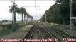 Linea Tirrenica Roma - Livorno 8° Tratto Treno Prove Archimede (dalla cabina)