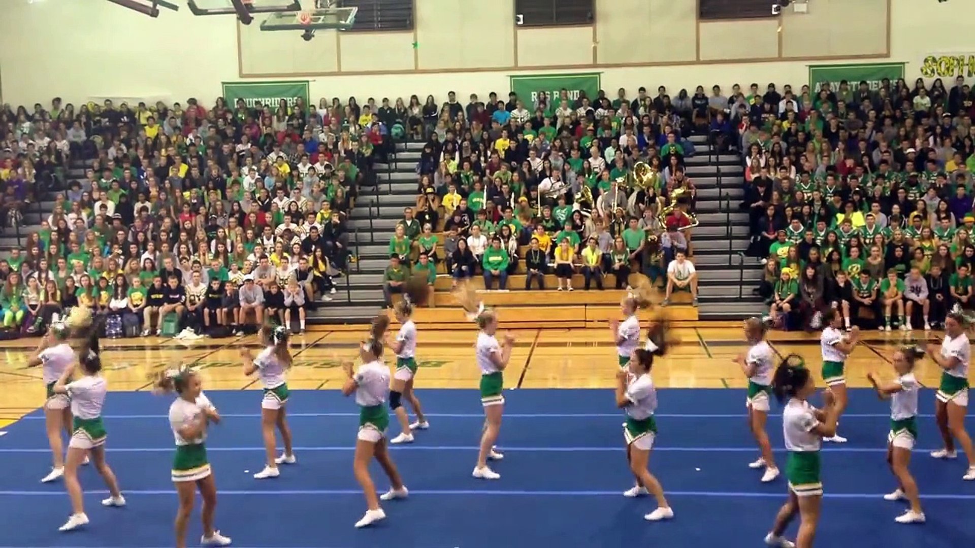 Roosevelt High School Cheerleading - Homecoming Assembly 2013