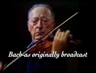 Heifetz - Bach Chaconne