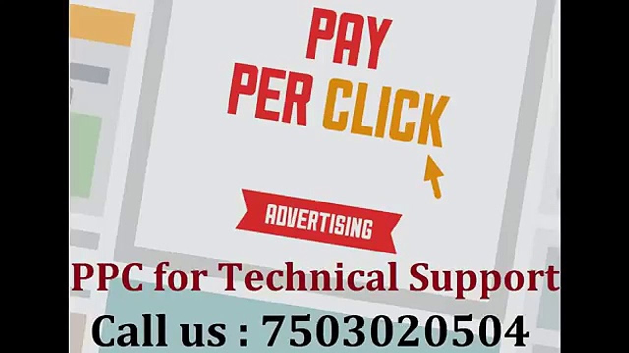 Hire Top PPC Expert for Tech Support #7503020504