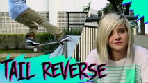 ESCOLA DE SKATE: TAIL REVERSE | Karen Jonz e Rony Gomes