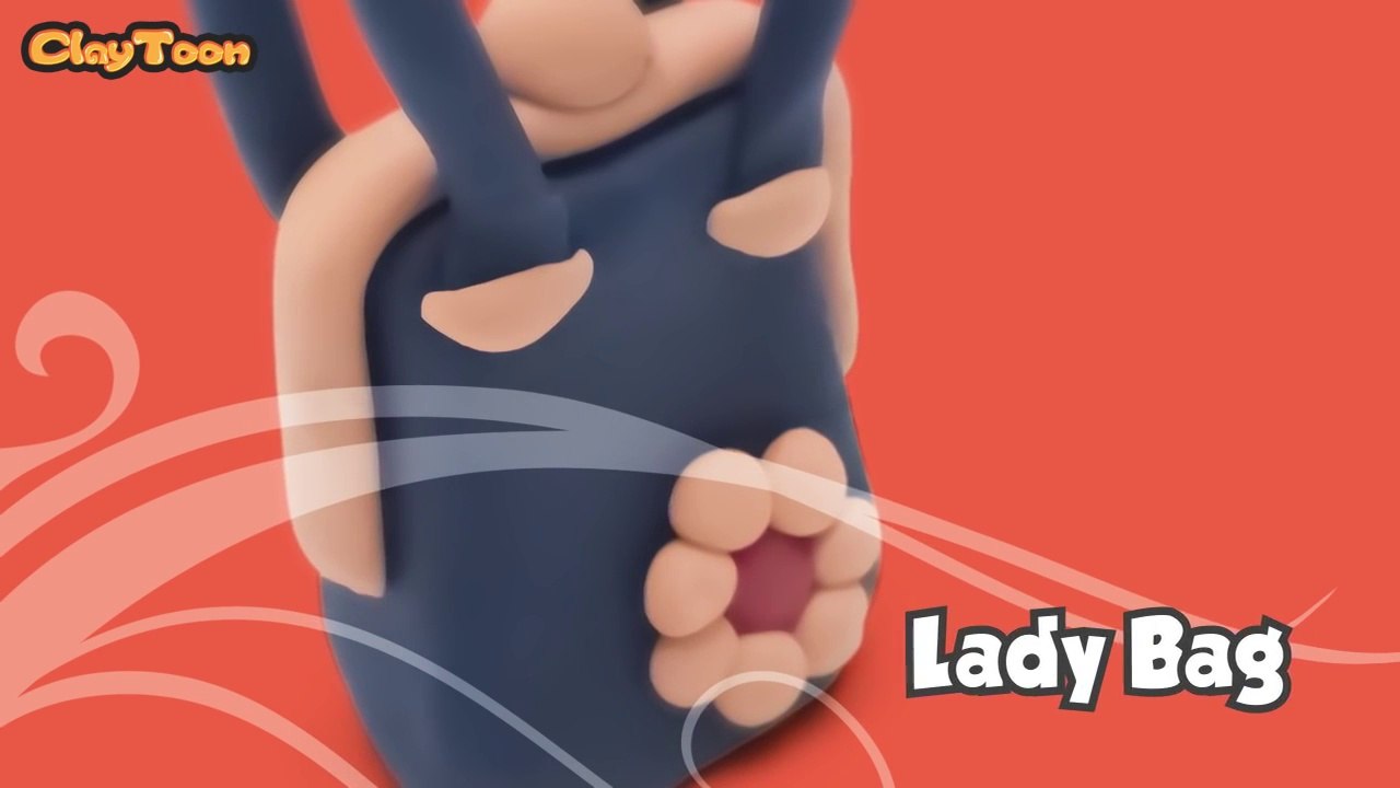 Lady Bag - Polymer clay tutorial  حقيبة نسائية - تشكيل صلصال للأطفال