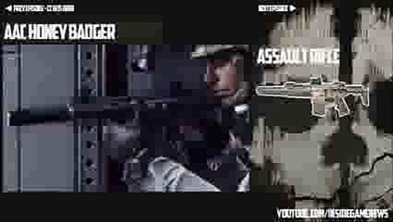 Call of Duty_ Ghosts Weapon Review - AAC Honey Badger - Assault Rifle
