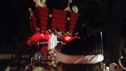 万願寺夏祭り・宵宮(八尾市）/平成２７年７月２５日 Manganji Summer Festival (July 25, 2015)  in Yao city of Osaka, Japan