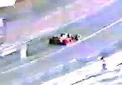 F1 1987 Michele Alboreto & Christian Danner Crash Monaco (2)
