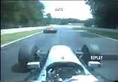 F1 1999 Coulthard & Salo crash Hockenhiemin Coulthard car