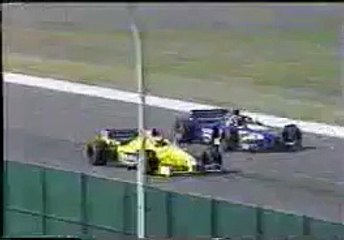 Download Video: F1 1996 Diniz & Badoer Crash Argentine (2)