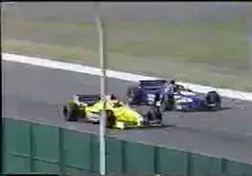 F1 1996 Diniz & Badoer Crash Argentine