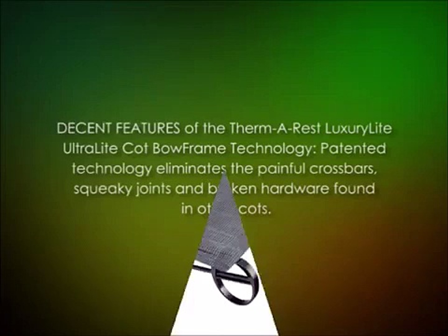 thermarest luxurylite ultralite cot